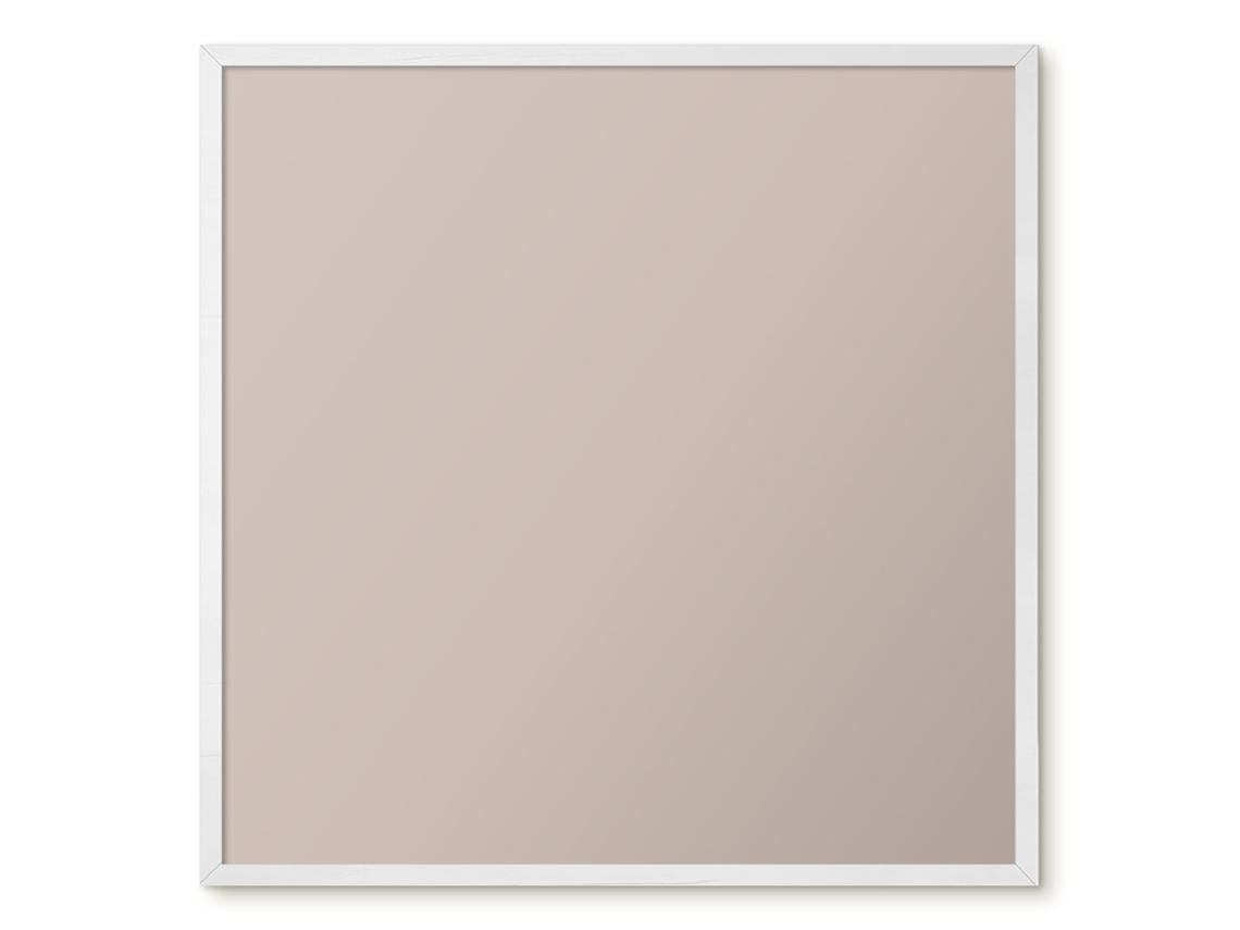 Quadro de parede magnético verde menta claro para escritório Espelharte (50x50 cm)