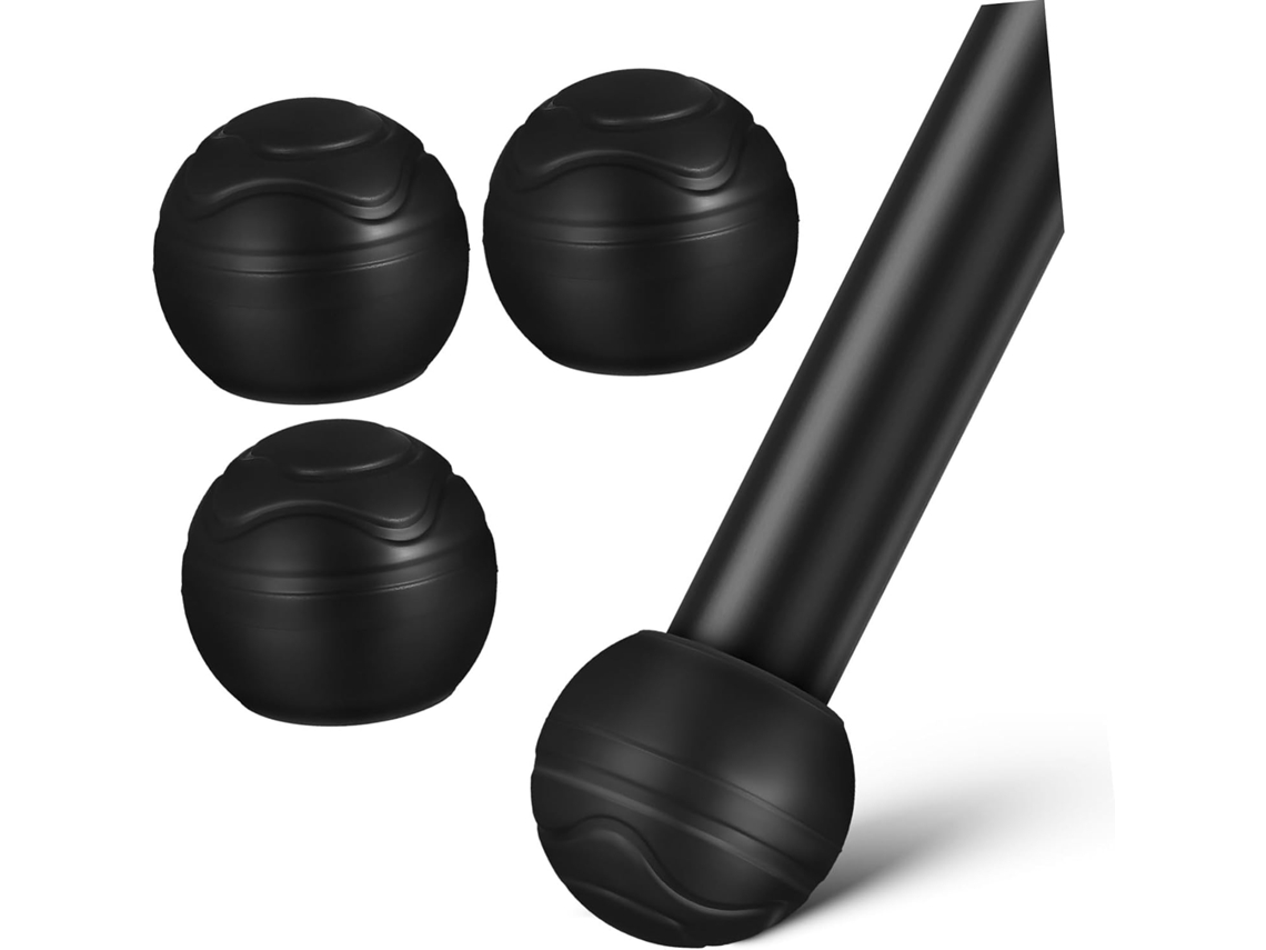 Protetores De Piso Para Pés Cadeira Uonlytech 4 Peças Capas Silicone Pisos Madeira Fácil Instalação