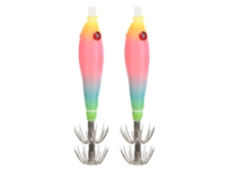 Squid Hook (luminous Luring Bait Design) Cuttlefish Hook Cuttlefish Bait Wooden Shrimp Pink