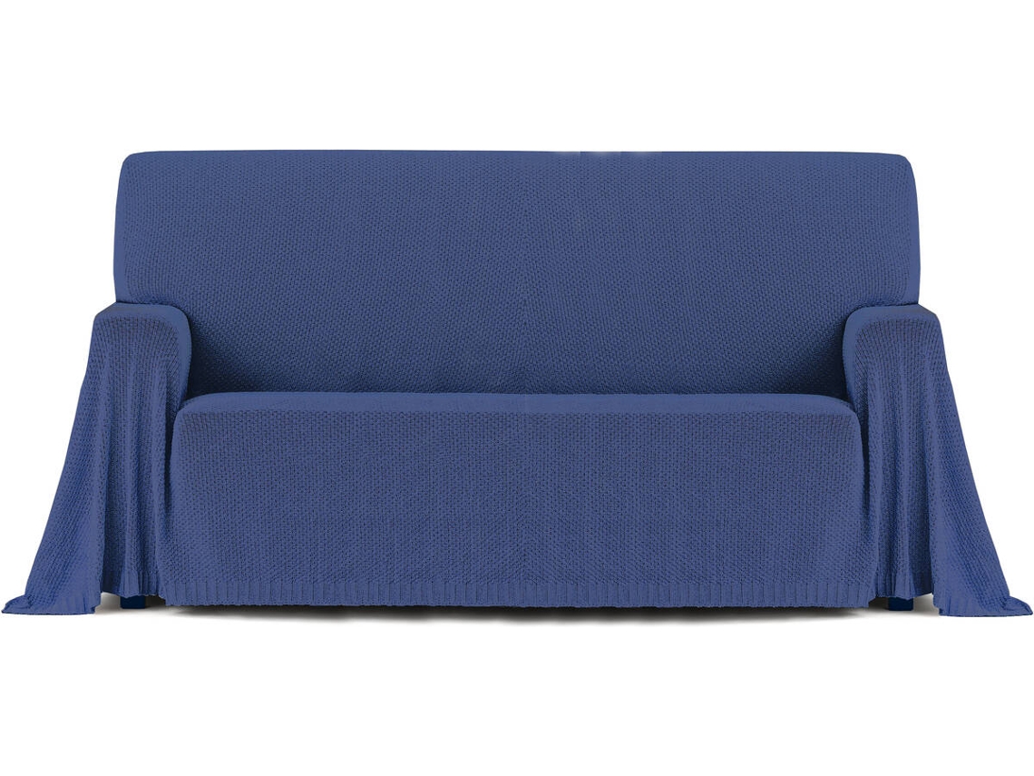 Plaid EYSA Cotonet (180 x 260 cm - Algodão - Azul)