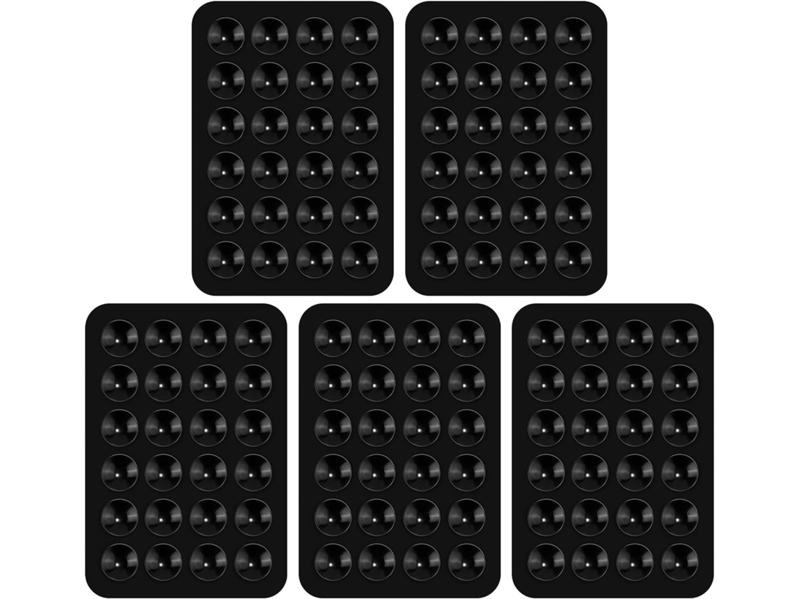 Suporte De Celular Com Ventosa De Silicone, 5 Unidades, Suporte Multifuncional Para Celular Com Ventosa Para Carro, Mini Ventosa Para Carpete, Adesivo