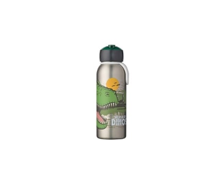 Garrafa Inox Flip Up Termica Dino