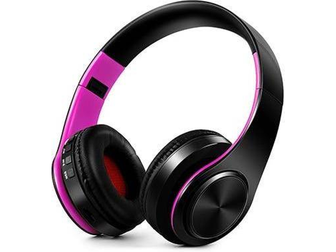 Auscultadores Bluetooth JGB (On Ear - MicroAuriculares - Preto)