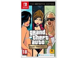 Jogo De Vídeo Rockstar Games Grand Theft Auto The Trilogy Edição Definitiva Nintendo Switch Ação