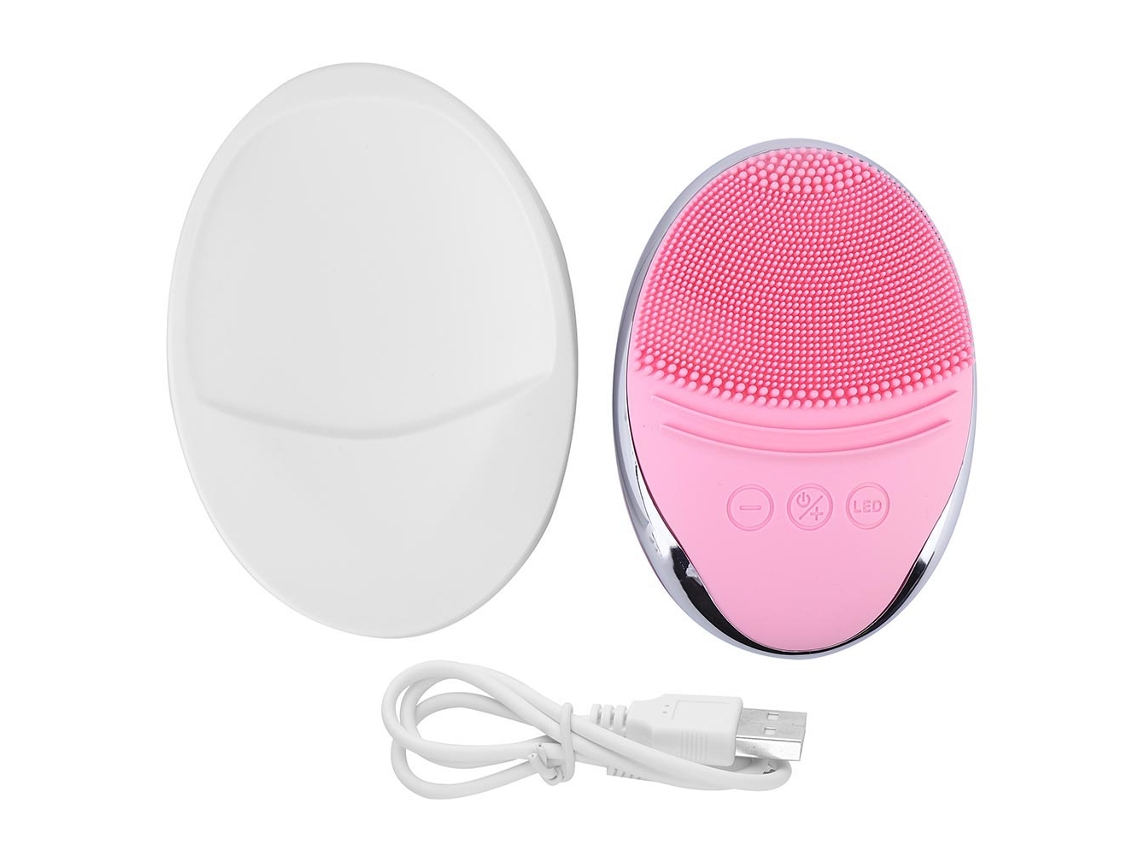 Escova Elétrica Limpeza Facial Profunda Pele E Poros