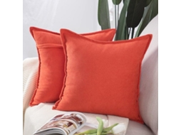 Conjunto De 2 Chenille Cushions 50x50 Cm - Confortável E Estiloso Para Sofá E Quarto