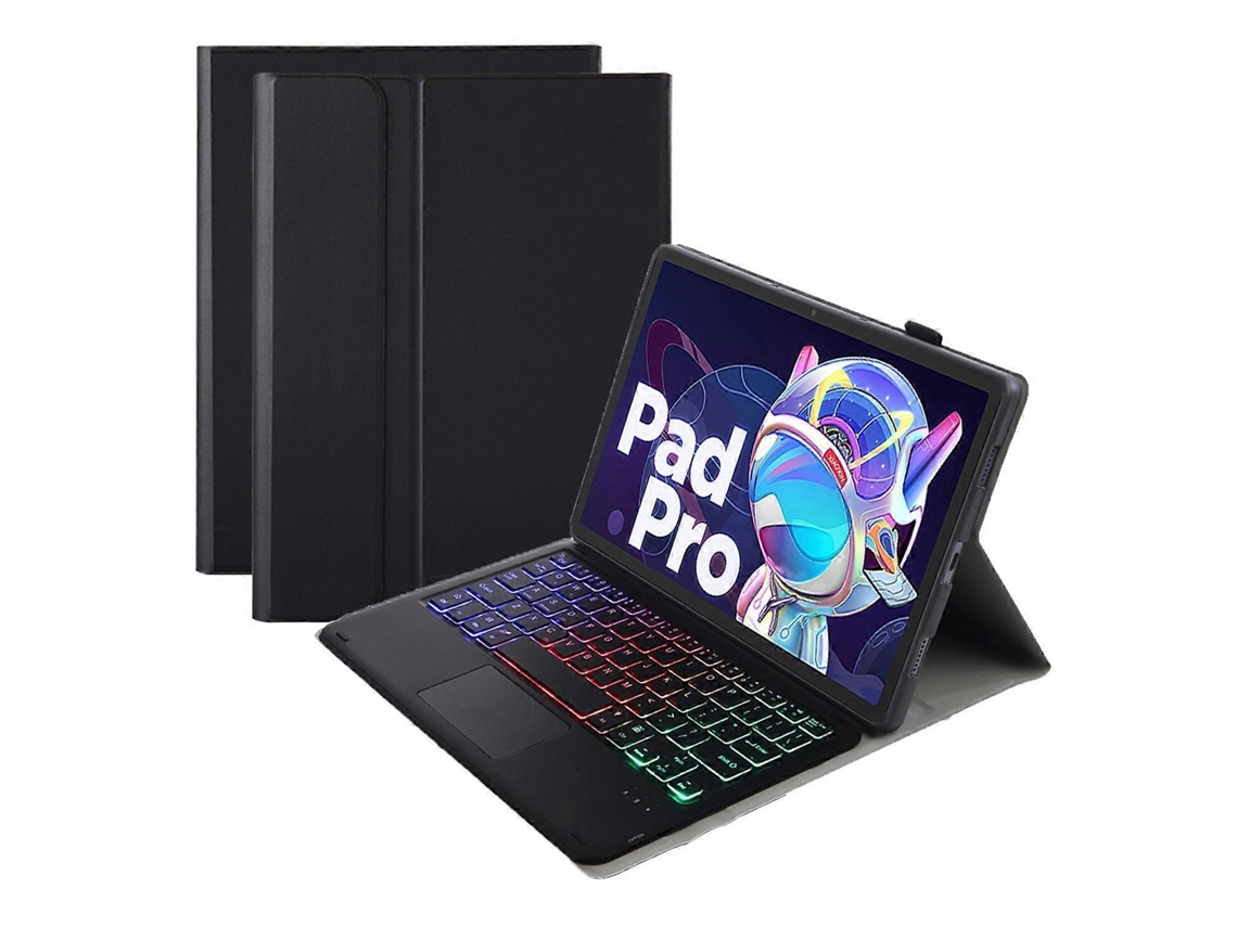 Capa Protetora Am18 Bs Tipo A Com Teclado Bluetooth Destacável Para Lenovo Pad Pro 2022 De 11,2 Polegadas. Tuotuo