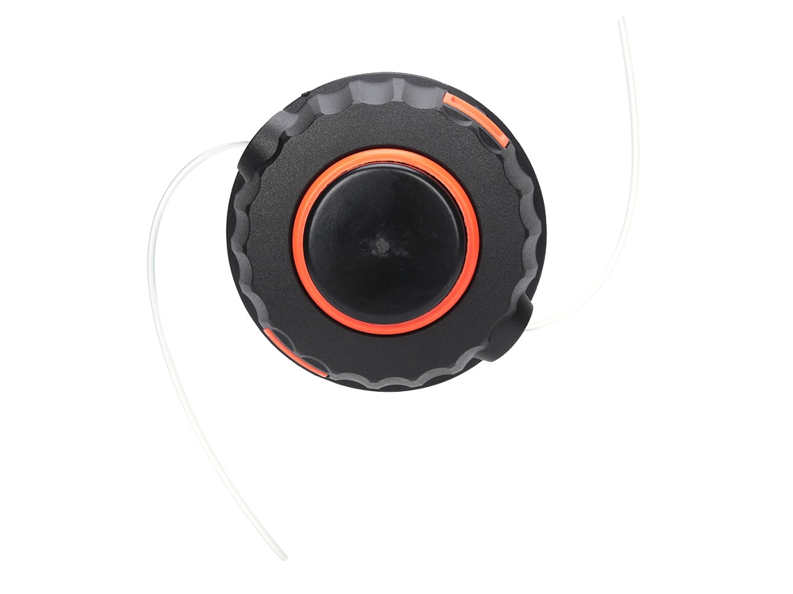 Kit de substituição para cabeçote de corte em plástico tratado termicamente, nas cores preto e laranja, para ferramenta de poda, 13300 rpm.