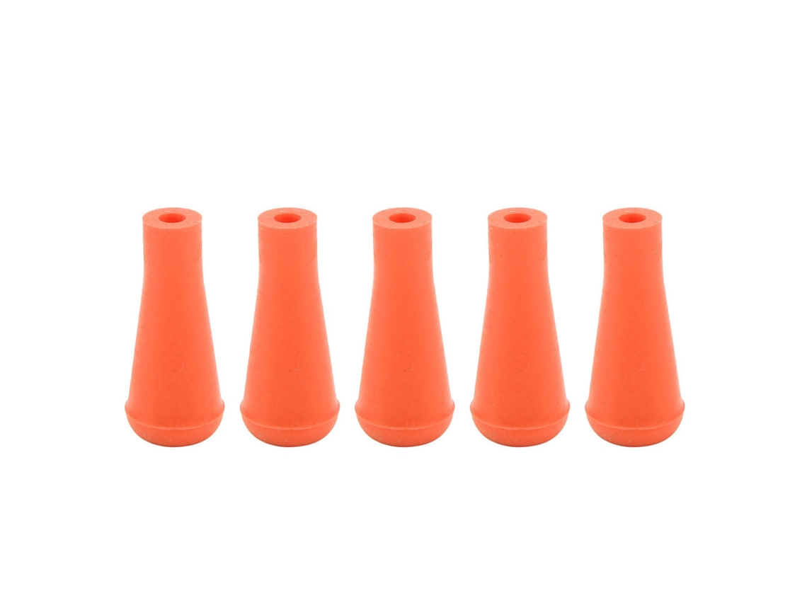 Pontas De Flecha De Borracha Laxiscreed 6mm Laranja Para Arco E Caça