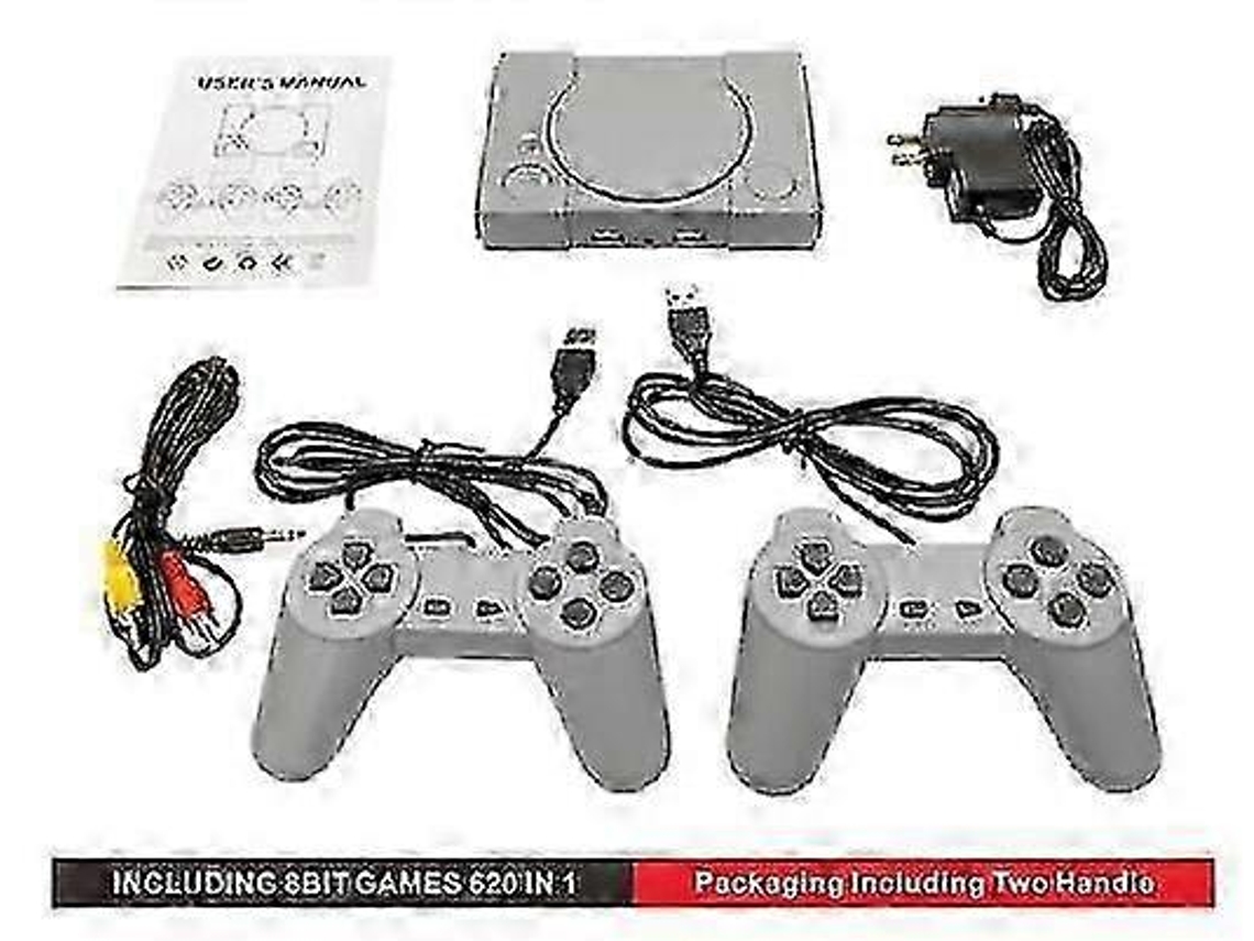 Console De Jogos Integrado Com 600 Jogos, Console De Videogame Clássico, Console Plug And Play Ly Ebike