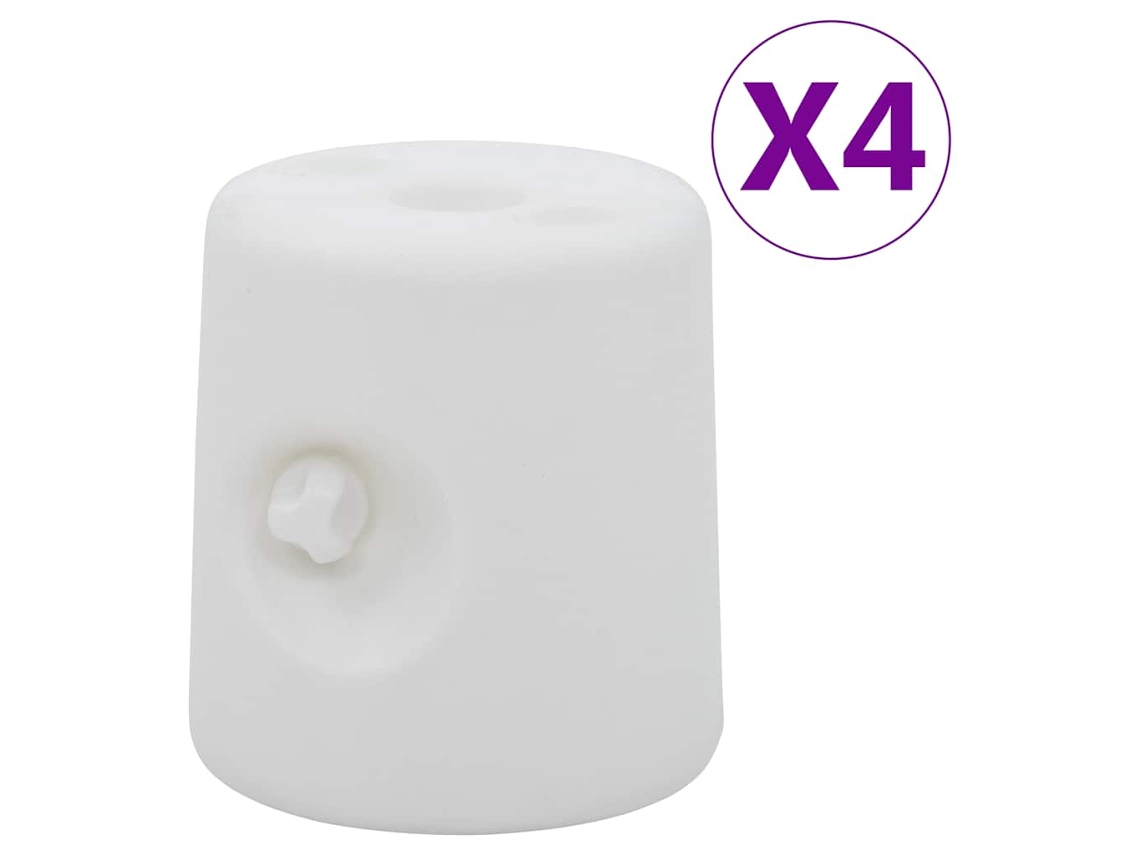 Canopy Weight, Canopy Weights Vidaxl Branco Plástico (n/a)