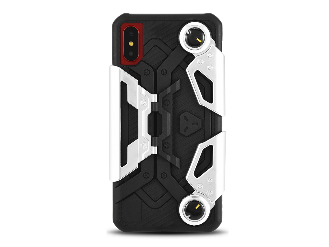 Capa de proteção para iPhone X com suporte para controle EOOCOO