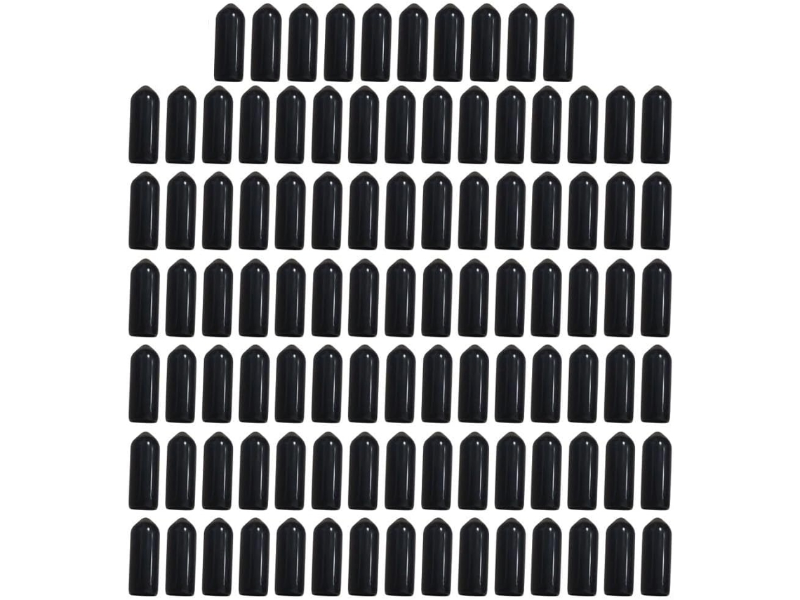 Estaca De Chão Com Capa Borracha Pvc Para Estacas Barraca, Cabeça Protetora De 26x 8mm, Para Camping, Trilhas E