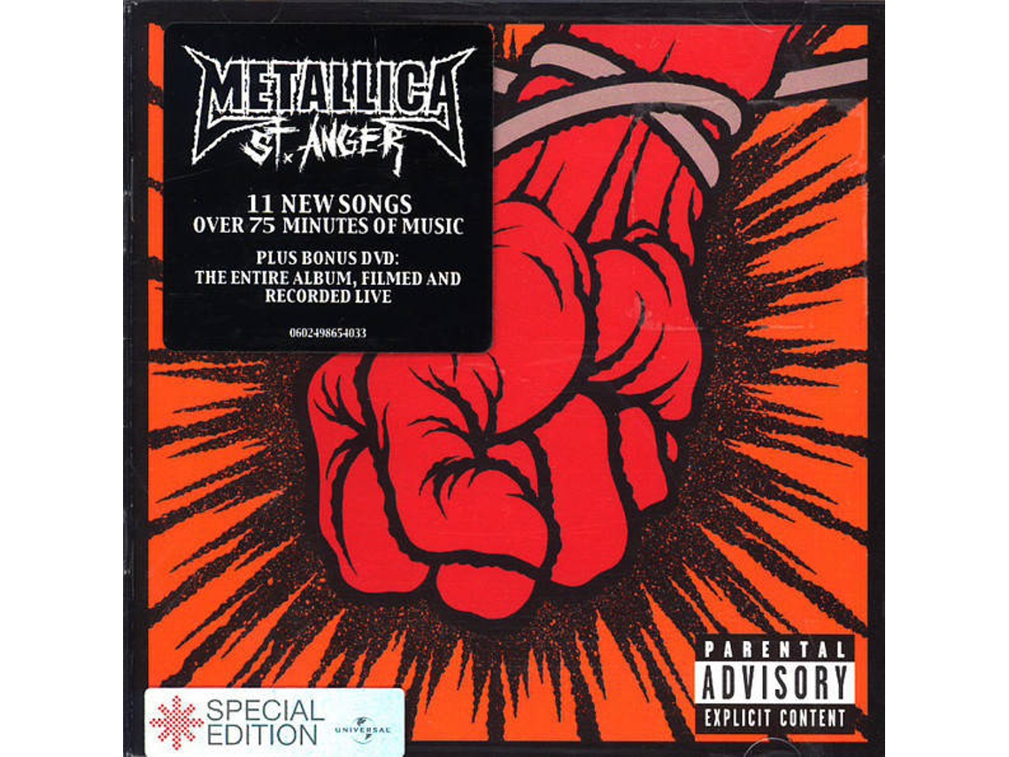 CD+DVD Metallica - St. Amant Sessions (2CDs)