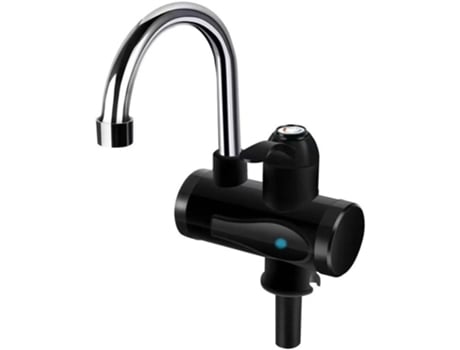 Aquecedor de Água Elétrico Aquecedor de Água Instantâneo para Cozinha Aquecedor de Torneira de Água Fria CHRUI Preto