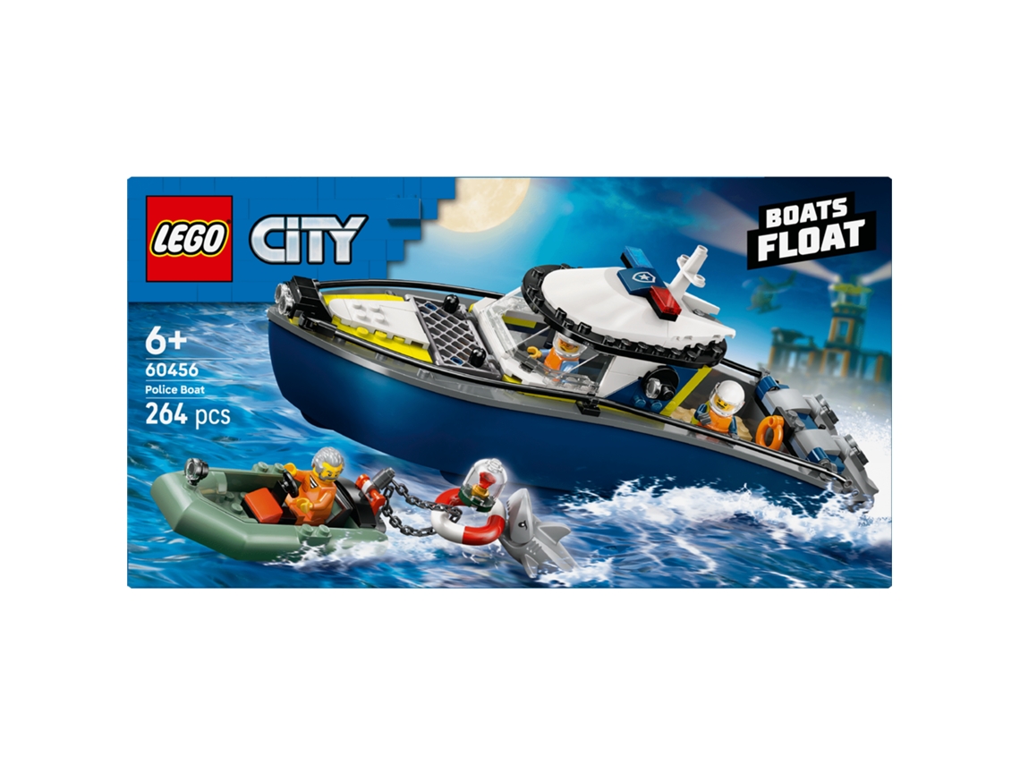 LEGO City: Perseguição com Barco da Polícia - 60456
