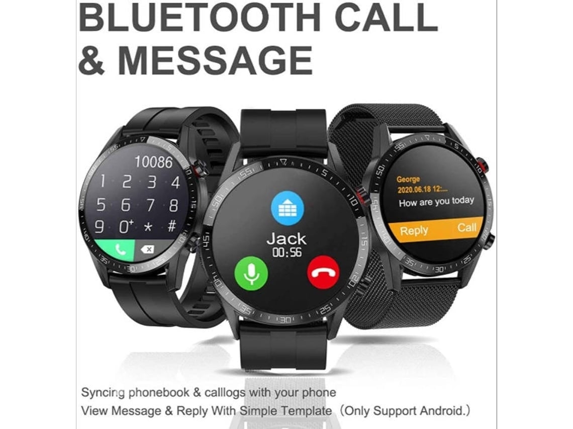 Smartwatch ALIMENTATION Yiz1077 Castanho