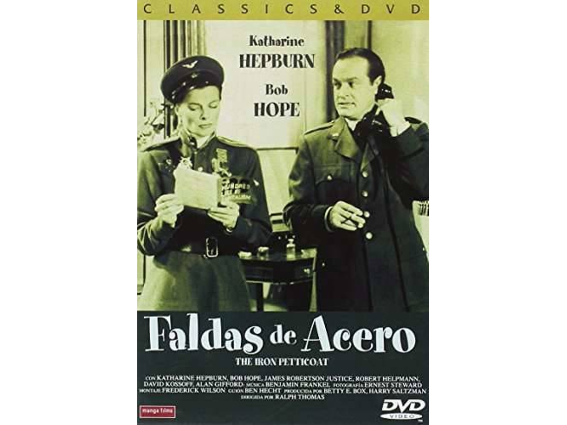 DVD The_Iron_Petticoat (Edição em Espanhol)
