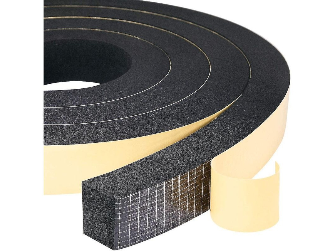2026 fita de Junção de Espuma 2 Rolos 25mmx20mmx4m Resistente À Água Isolante Acústico para Móveis e Lar