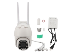 Câmera De Segurança Wifi Externa 3mp Visão 320°