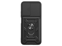 Capa Para Redmi A7 Pro Com Anel Suporte E Tampa De Câmara Deslizante