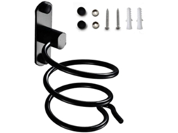 Suporte para Secador de Cabelo, Parede Cabelo com P Ara Tomada, Hotel, Ban GOKOCO