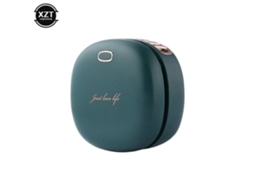 Novo Mini Ventilador Portátil De Cintura E Pescoço 2023, Mãos Livres, Usb, 3 Velocidades, Refrigerador De Ar Ajustável, Envio Dire Slowmoose