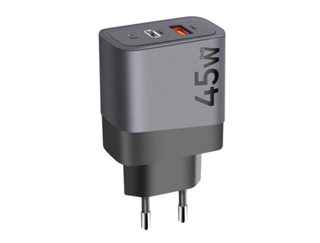 Carregador Principal Gan Microgrid TACTICAL Cinzento