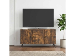 Vidaxl Gabinete para Tv Carvalho Fumado 99 X 34,5 X 50 Cm