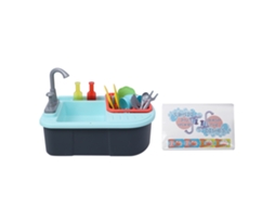 Mali brinquedo de Cozinha Simulada Pia com Acessórios para Pretend Play Infantil Interativo 3+