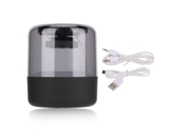 Altifalante Bluetooth LAXISCREED Luzes Coloridas Som 3d