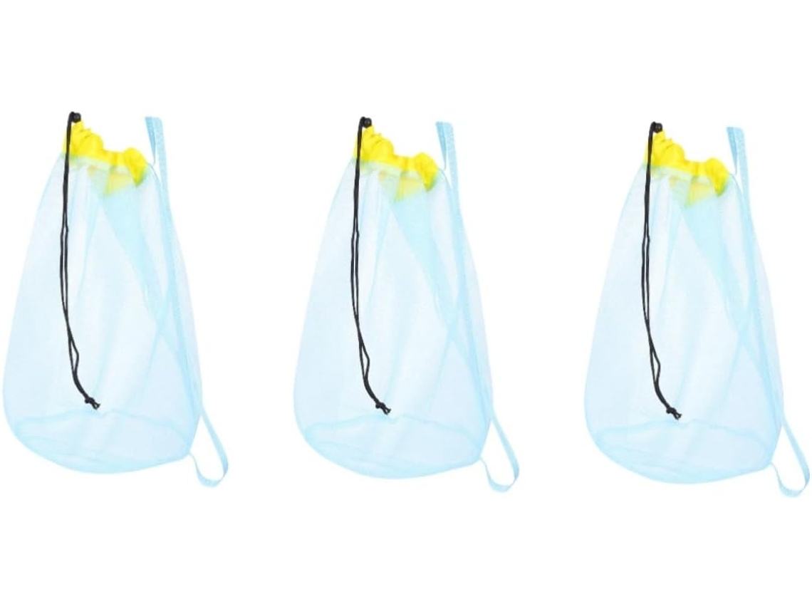De 3 Bolsas De Praia Em Tela Para Meninos E Meninas, Armazenamento Portátil Para Brinquedos De Areia, Ideal Para Gokoco