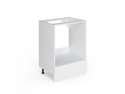 Armário de forno R-Line, 60 cm sem bancada, branco alto brilho, Vicco