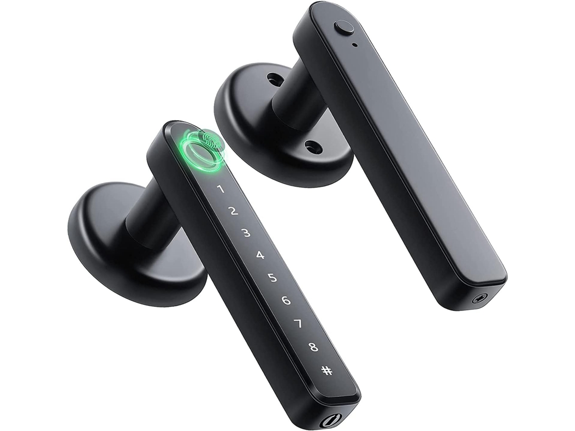 Fechadura De Porta Com Impressão Digital, Maçaneta Com Teclado, Entrada Sem Chave E Puxador Para Casa, Hotel E