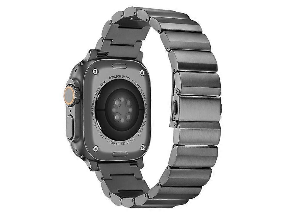 Pulseira De Relógio Compatível Com Apple Watch Series 9/8/7 41 Mm/6/5/4/se/se /se (2023) 40 Mm/3 2 1 38 Mm, Titânio A Facpoet (2022)