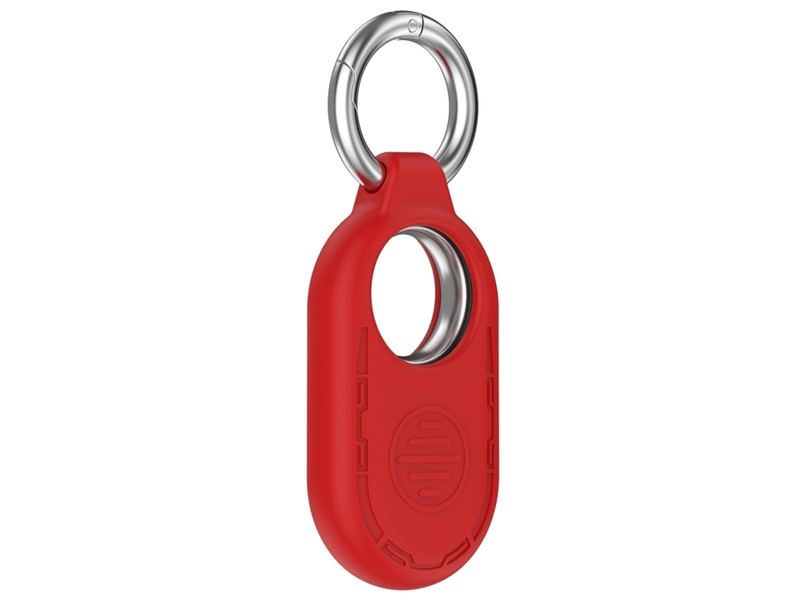 Capa Para Samsung Galaxy Smarttag 2 Location Tracker Protetora De Silicone Portátil Vermelho