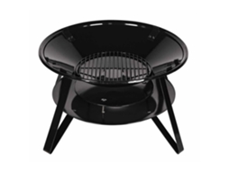Braseiro Exterior SOMAGIC Taça Arredondada Diam. 70Cm Aço Preto Carvão