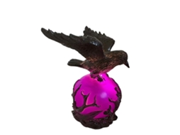 Laxiscreed Raven’s Moonlight - Abajur Gothic Escuro Com Cactos E Design Sombrio