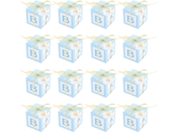 Caixas De Presente Para Chá Bebê Solustre, 25 Unidades, Com Cartões Para Doces, Material Leve E Resistente, Ideais Para