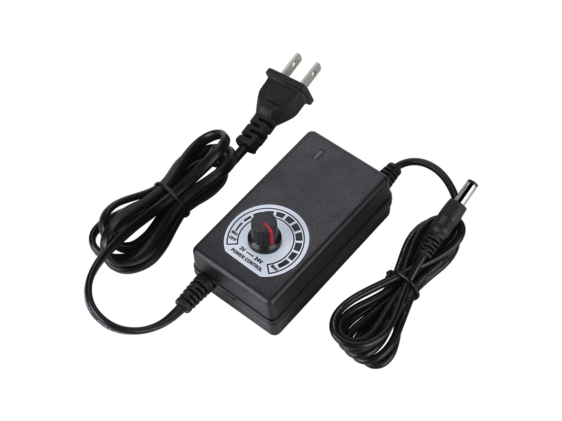 Adaptador de Carregador LAXISCREED com Led e Regulagem de Voltagem