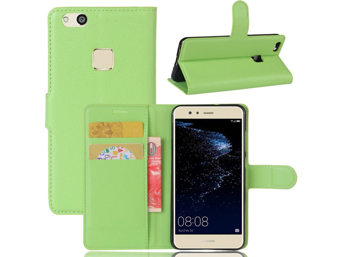Capa Huawei P10 Lite Flip Verde