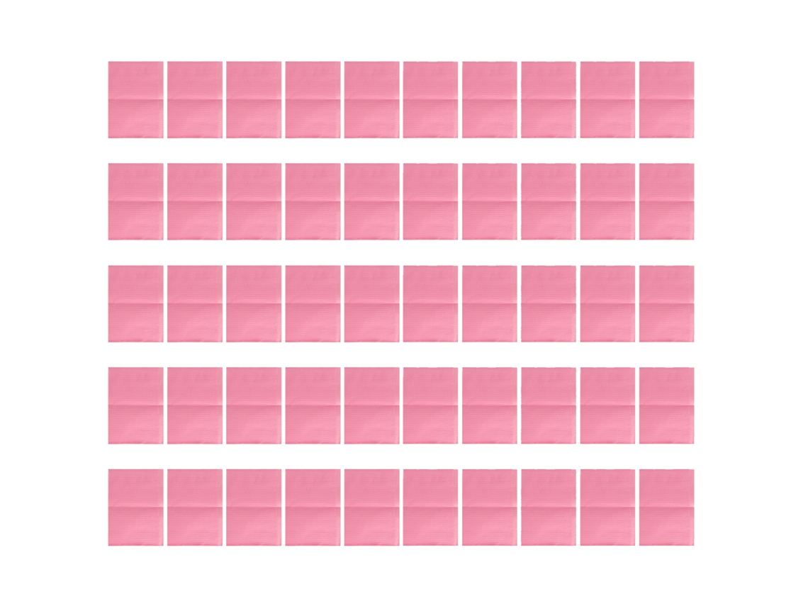 10 Saco De Toalhas Descartáveis Para Mesa De Unhas Impermeáveis Suaves Absorbentes Capa De Mesa Para Manicure Rosa