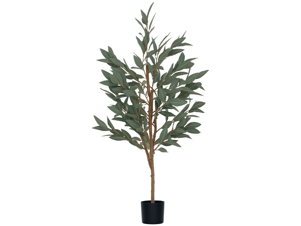 Louro Artificial 150cm Decoração Casa Escritório Varanda Quarto Verde