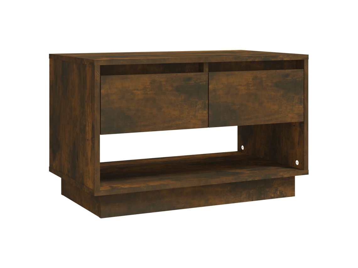 Tv Cabinet, Tv Cabinets Vidaxl Marrom Madeira Processada (n/a)