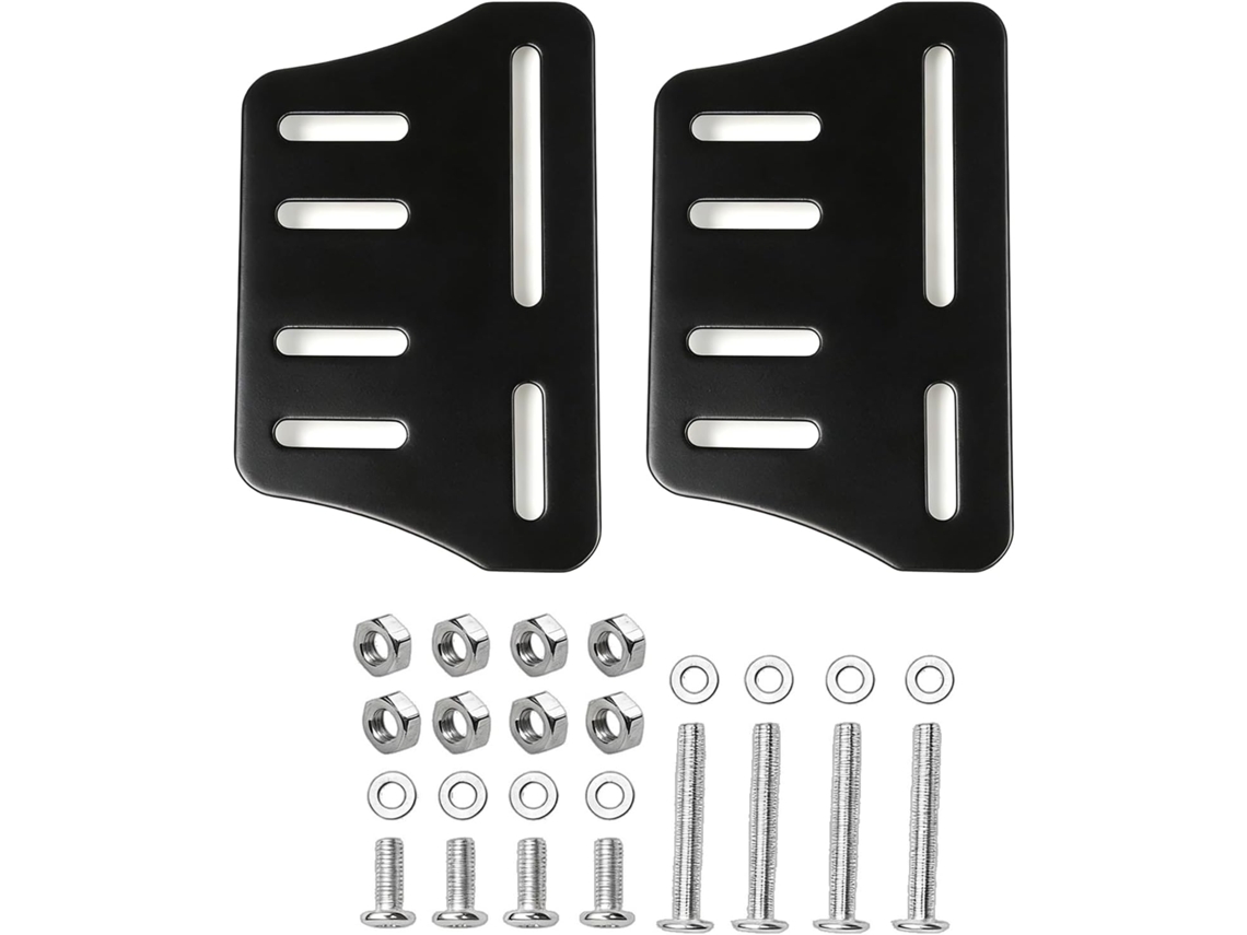 Suporte Genérico Para Estrutura De Cama Metal, Placa De Conversão Vertical, Ferramenta Modificável Branca, Instalação
