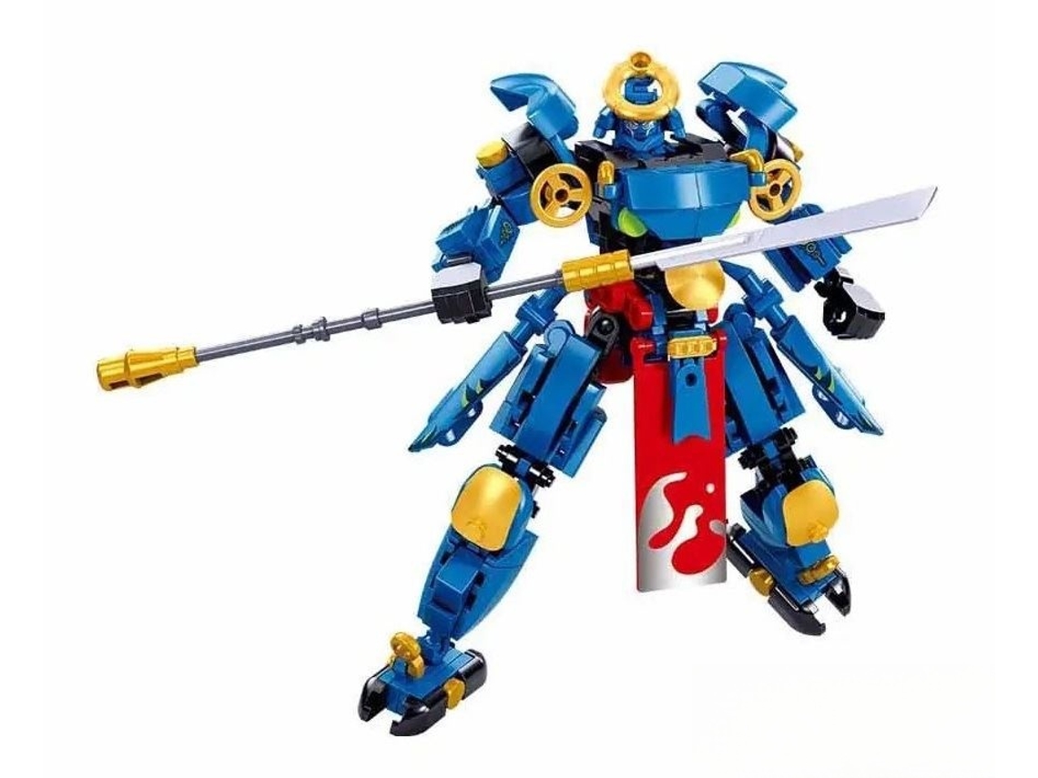 Sluban Warriors Samurai Azul M38-b1312