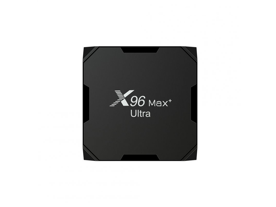 Box Smart Tv X96 Max+ Ultra S905X4 Compatível com Android 11 4G/64G 8K Dual Band Hd 4Gb+32Gb Plug Eua