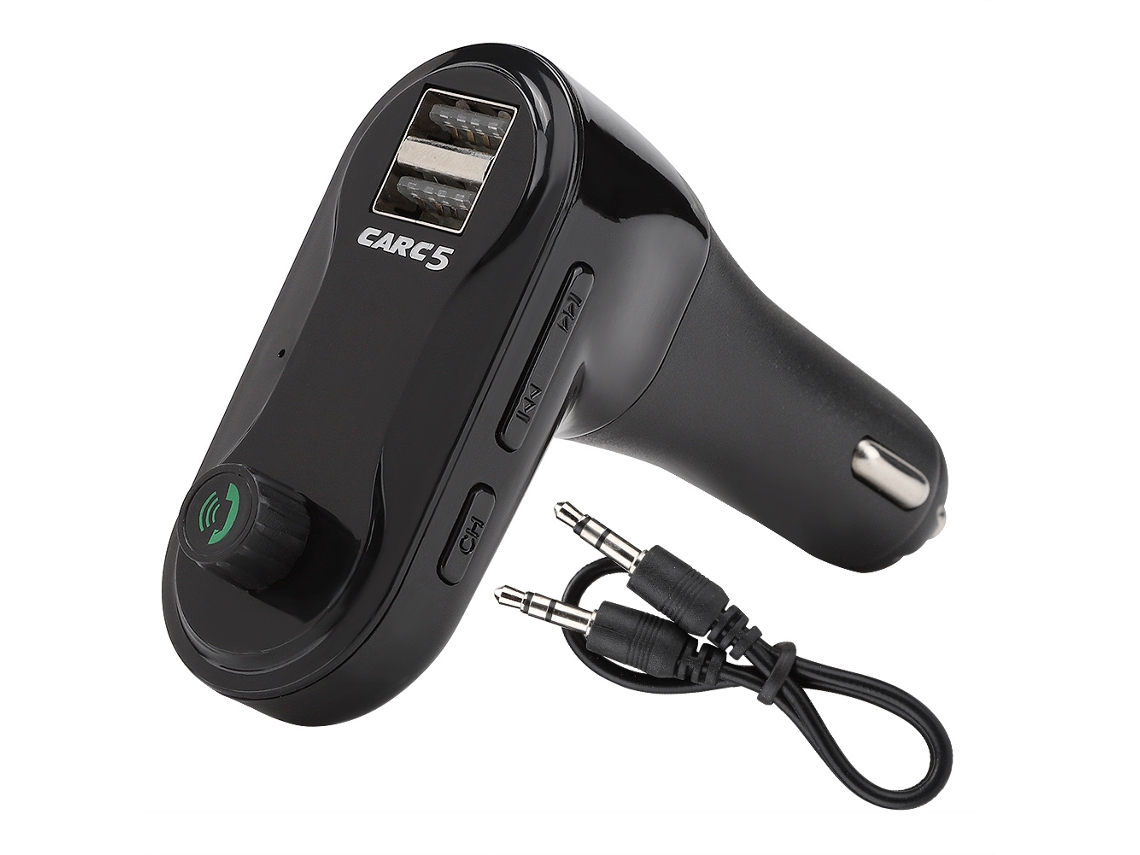 Reprodutor De Áudio Mp3 Para Carro Com Bluetooth E Usb