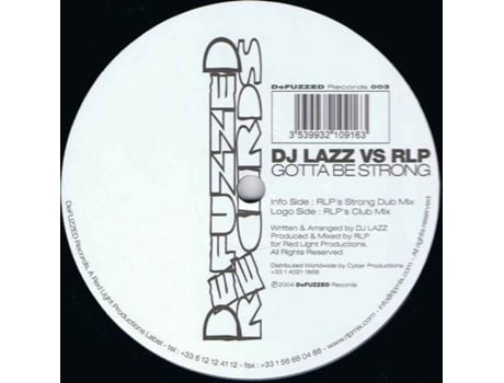 Vinil Gotta Be Strong Defuzzed Records