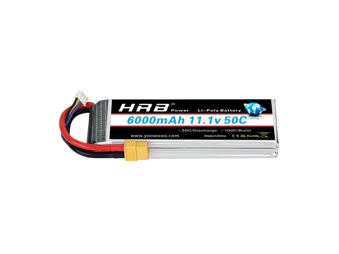 Bateria Rc Lipo, Várias Opções De Voltagem, Alta Capacidade,3s 6000mah 50c Xt60 Oem